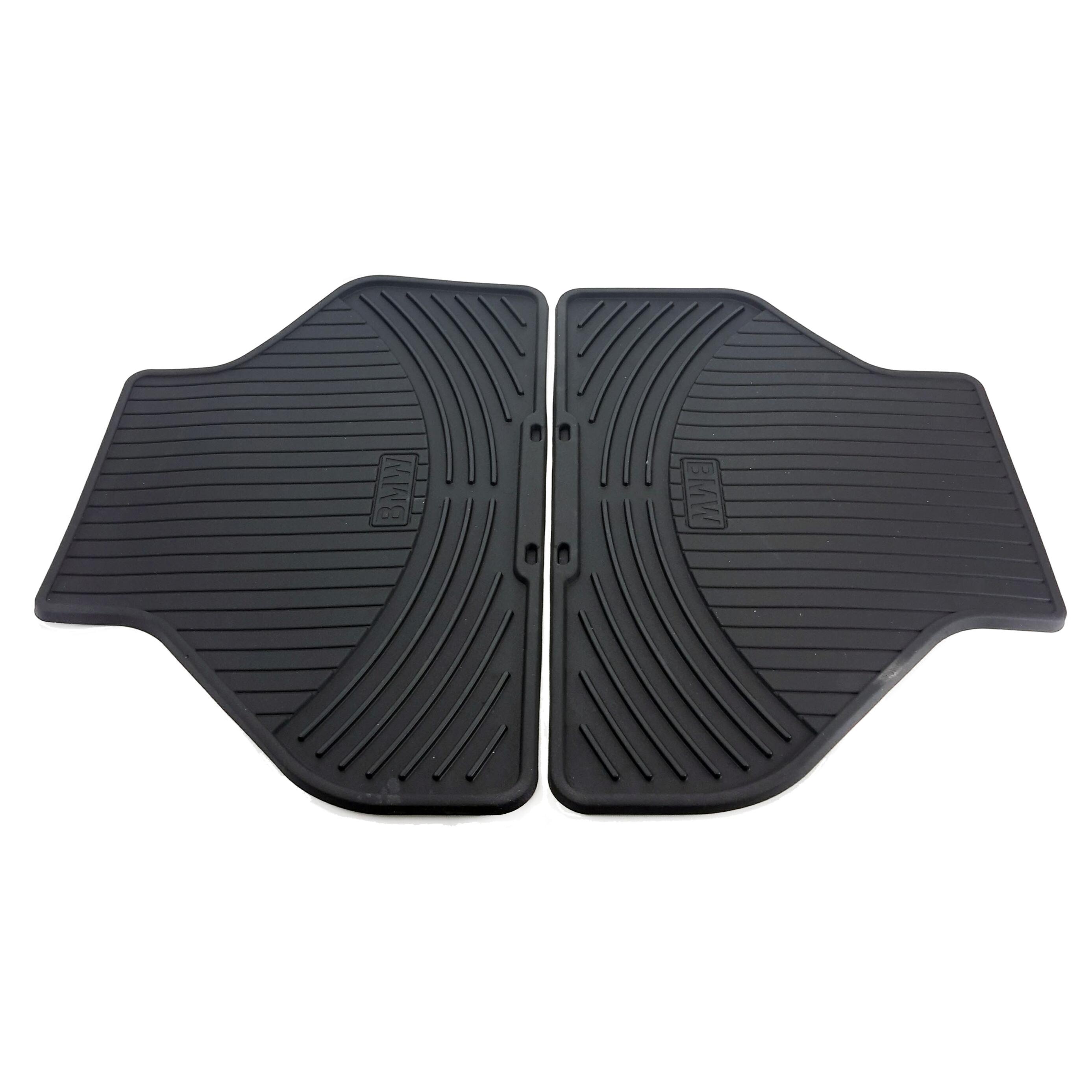 BMW Floor Mat Set - Rear (All-Weather) (Black) 82112318672